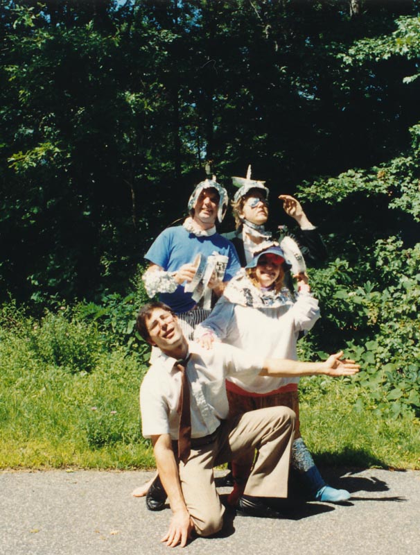 four of us